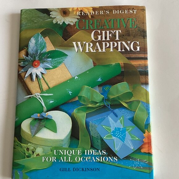 Creative Gift Wrapping Readers Digest Hardback Book By Gill Dickinson Crafts - Picture 1 of 12